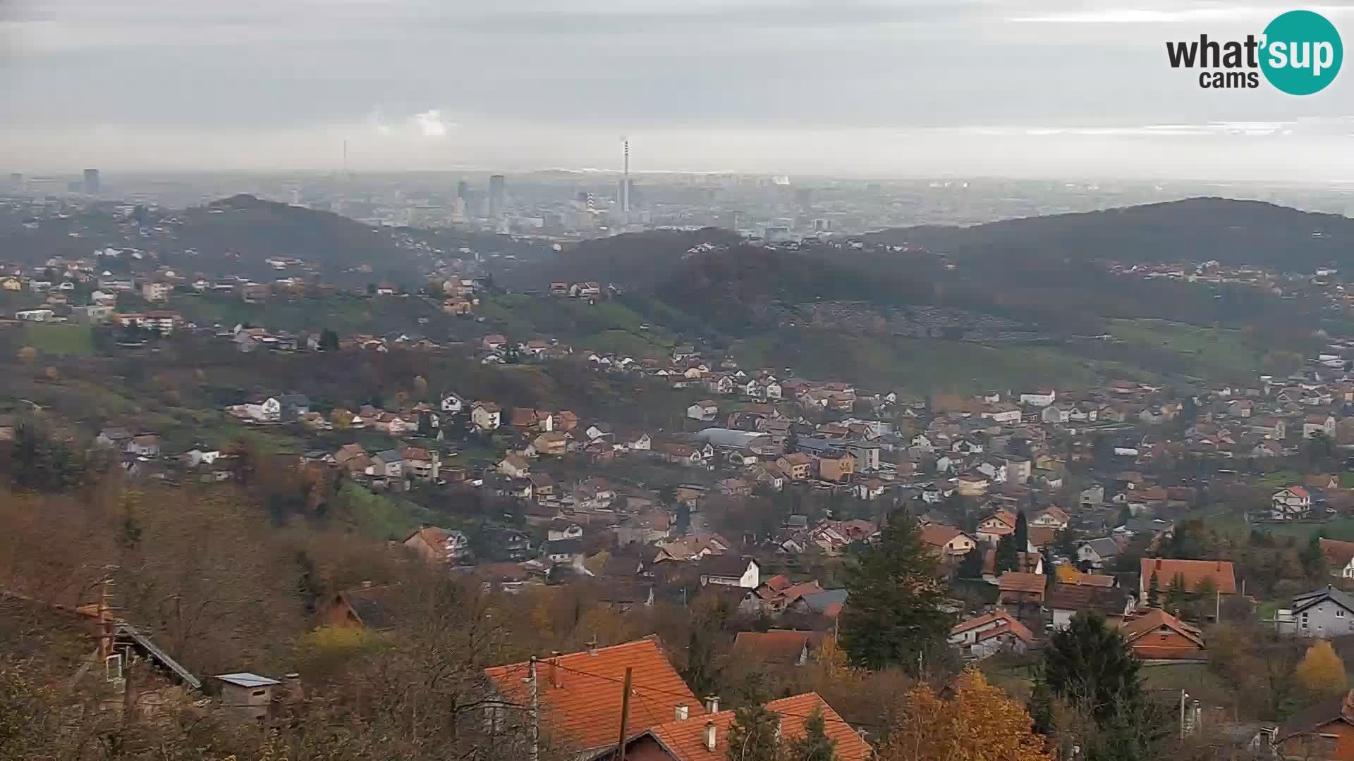 Panoramablick von Zagreb