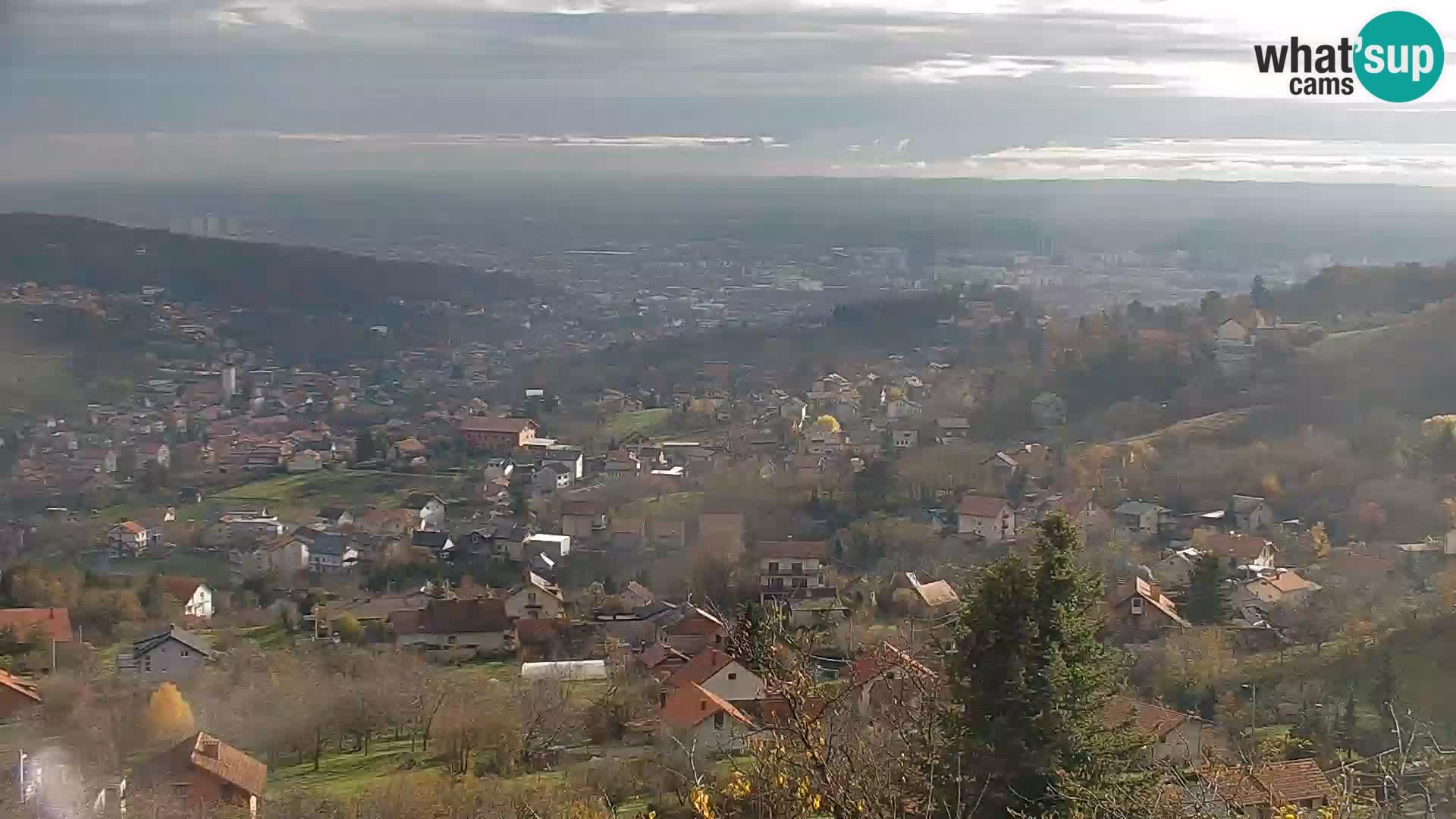 Panoramski pogled na Zagreb