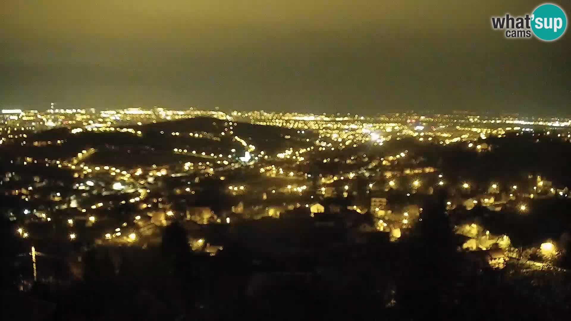 Panoramablick von Zagreb