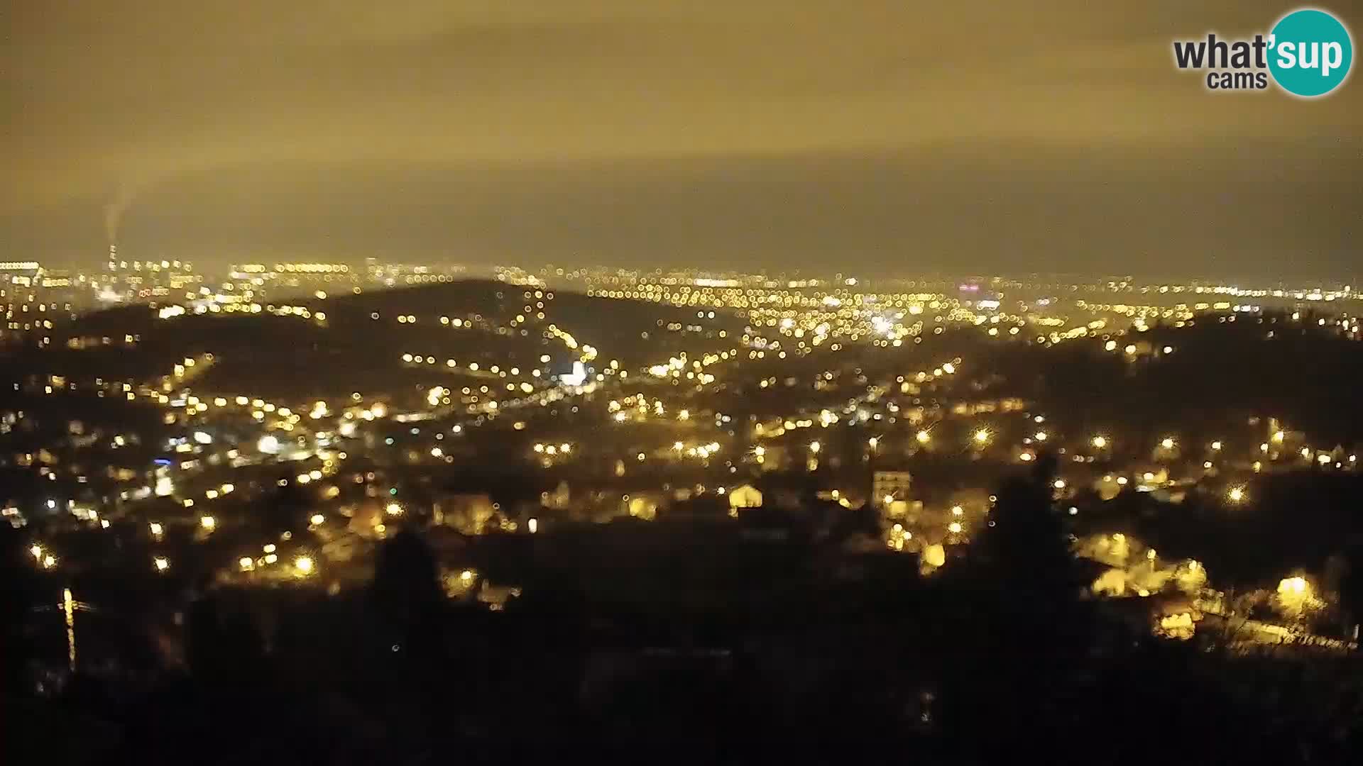 Panoramski pogled na Zagreb