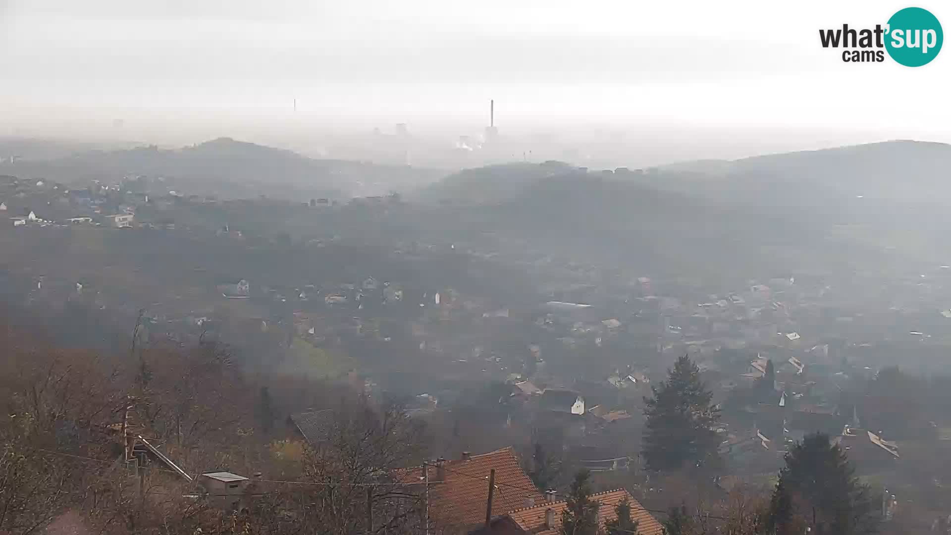 Panoramski pogled na Zagreb