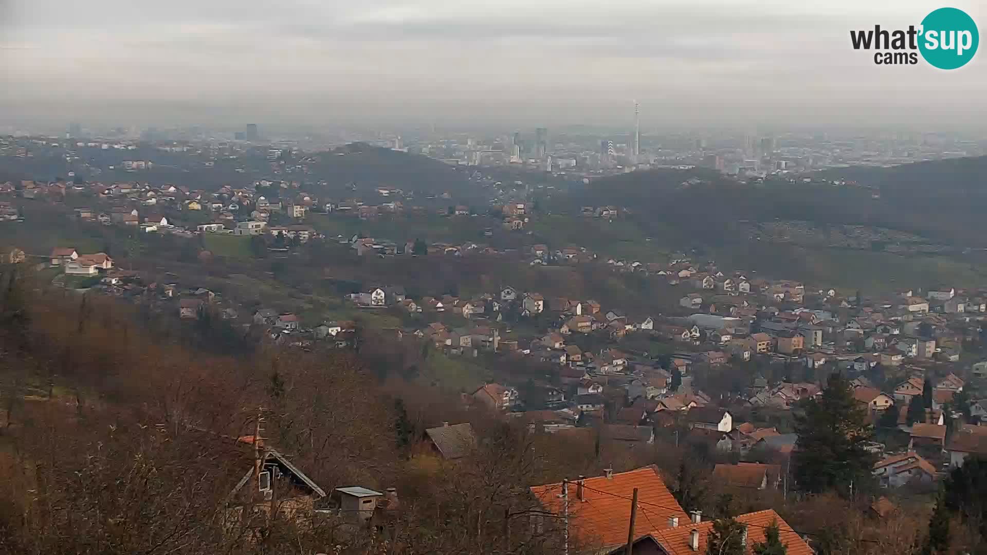 Vista panorámica de Zagreb