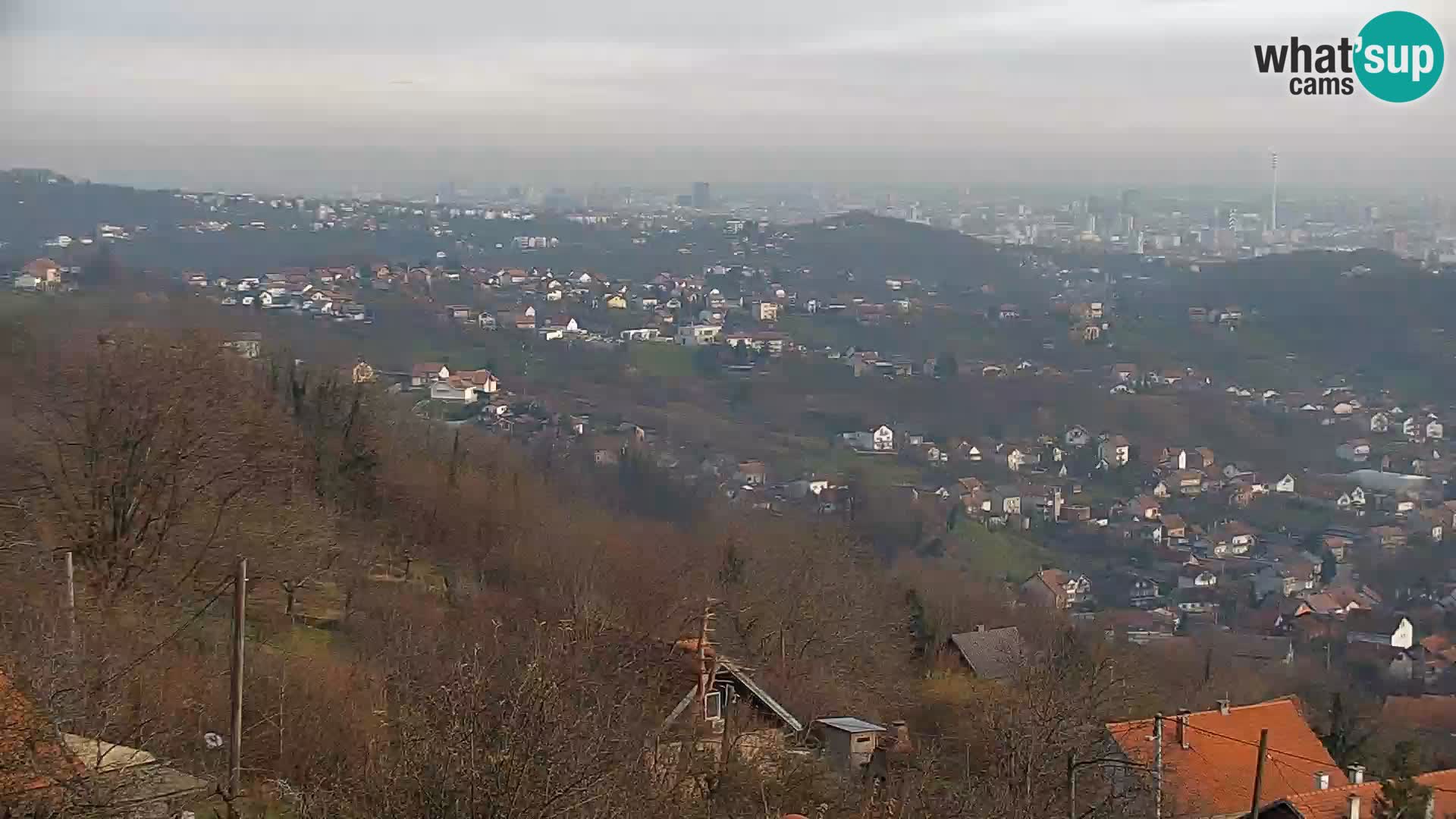 Vista panorámica de Zagreb