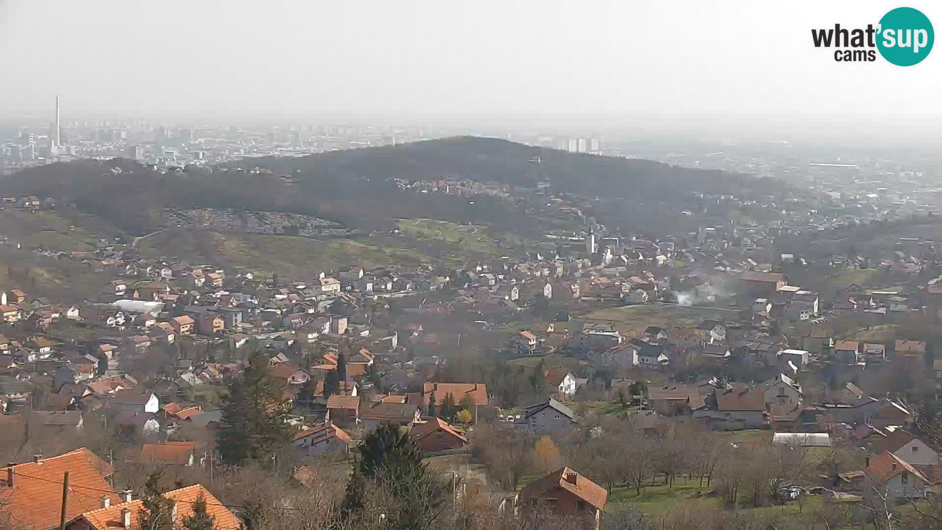 Panoramablick von Zagreb