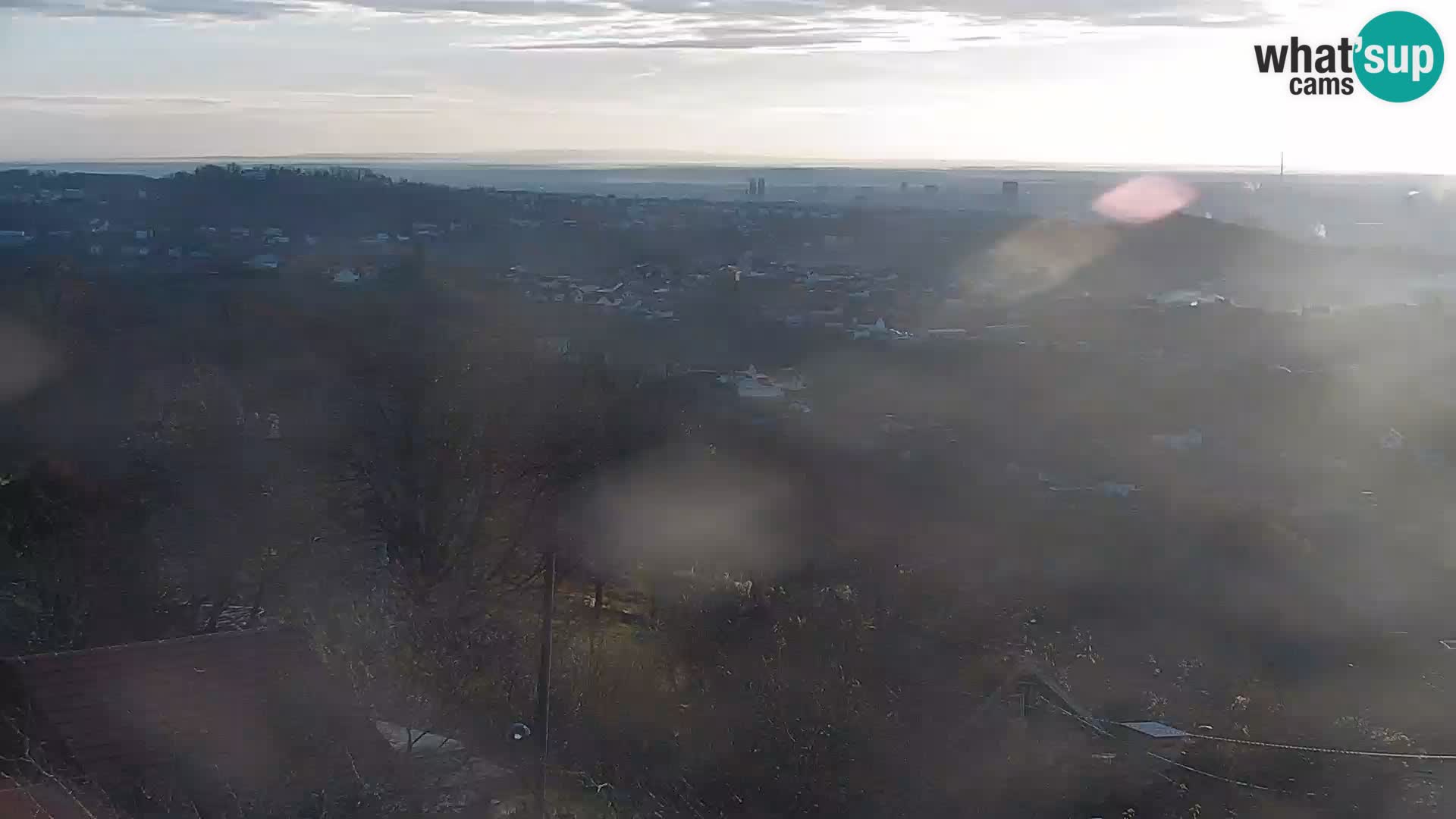 Vue panoramique de Zagreb