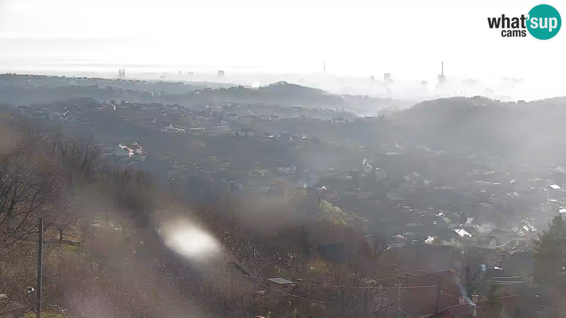 Panoramic view of Zagreb