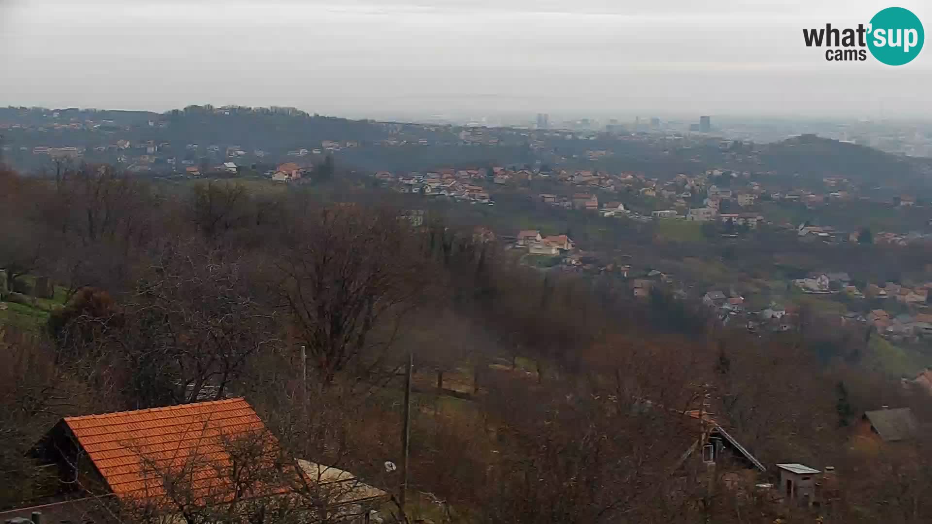 Panoramablick von Zagreb