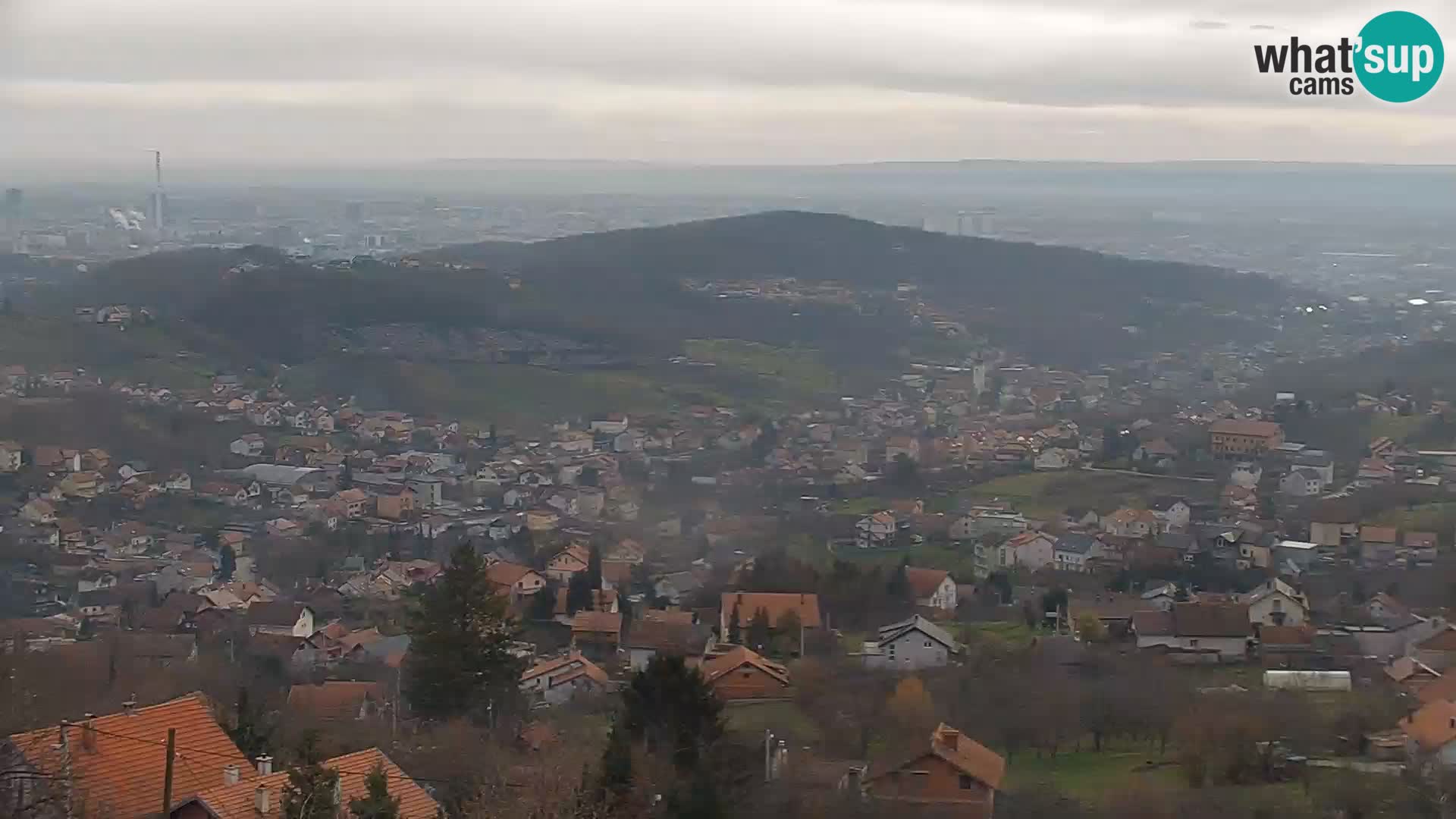 Vista panorámica de Zagreb