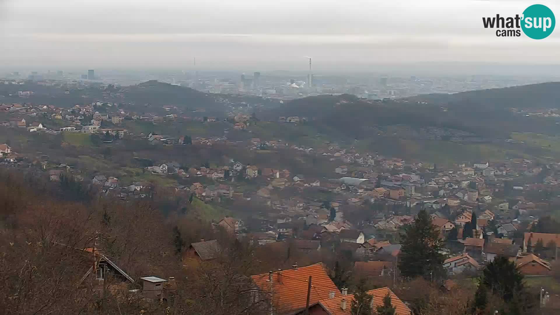 Panoramablick von Zagreb