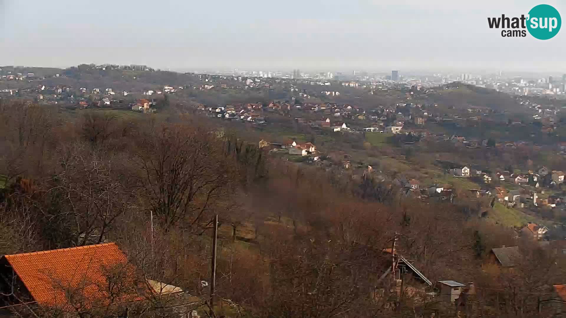 Panoramski pogled na Zagreb