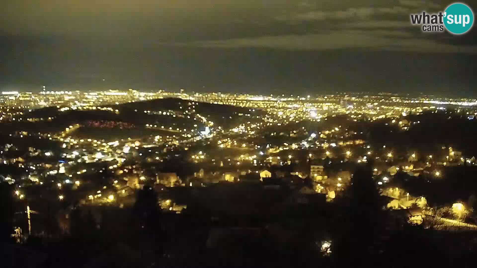 Vue panoramique de Zagreb