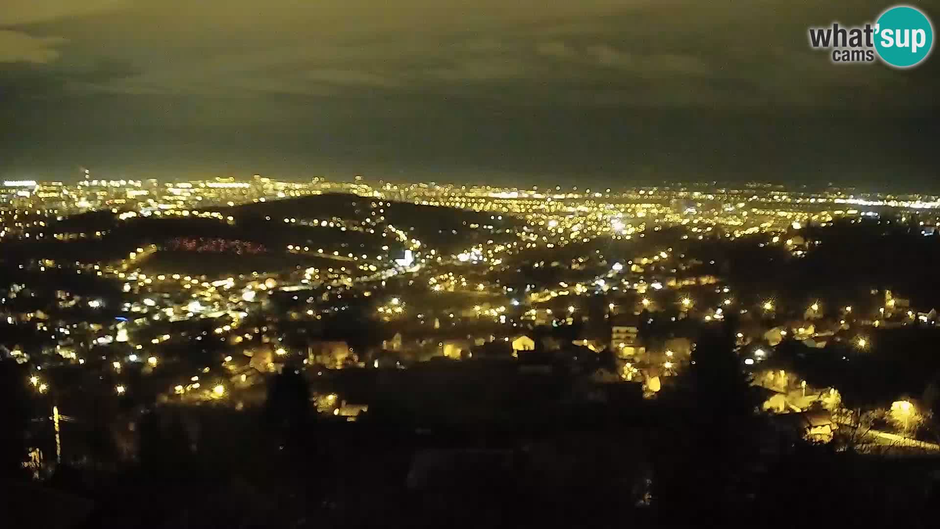 Panoramski pogled na Zagreb