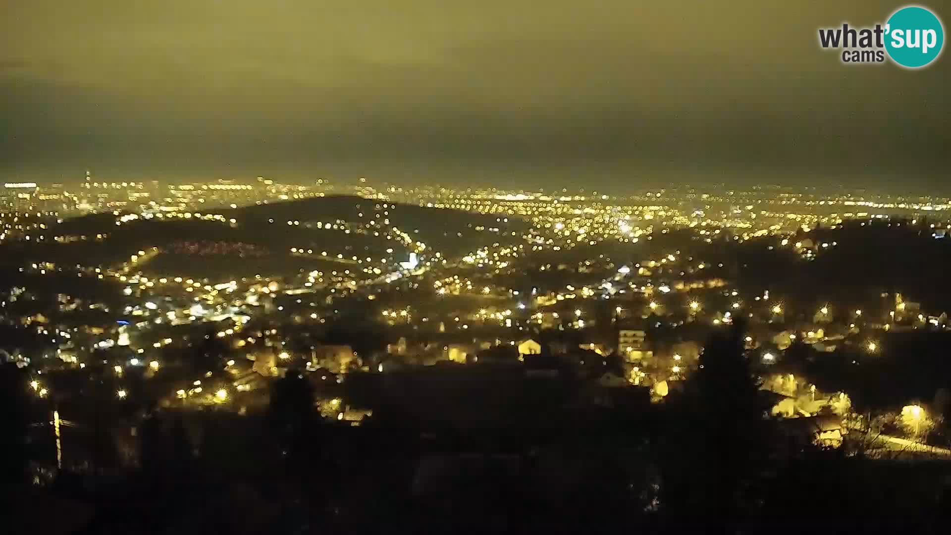 Panoramablick von Zagreb