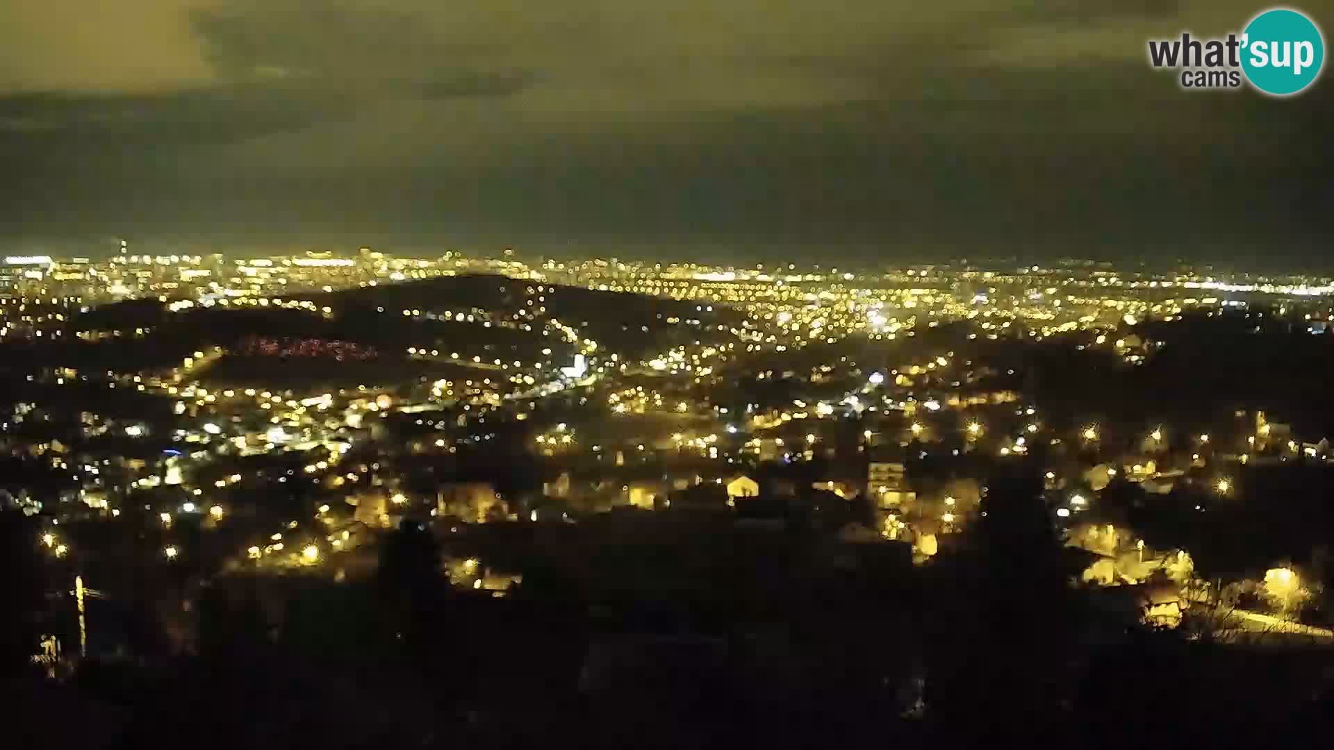 Vue panoramique de Zagreb