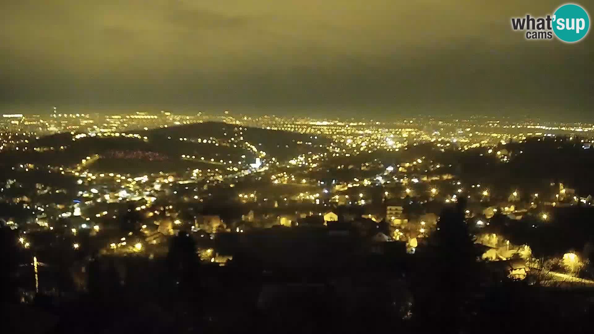 Panoramski pogled na Zagreb