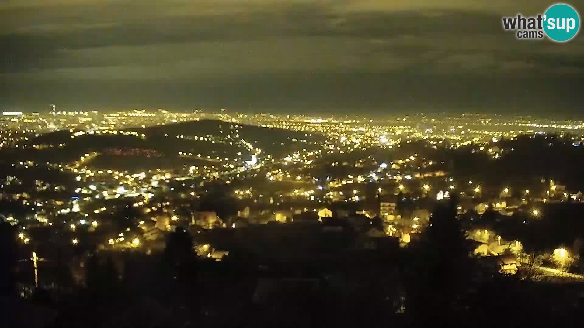 Panoramski pogled na Zagreb