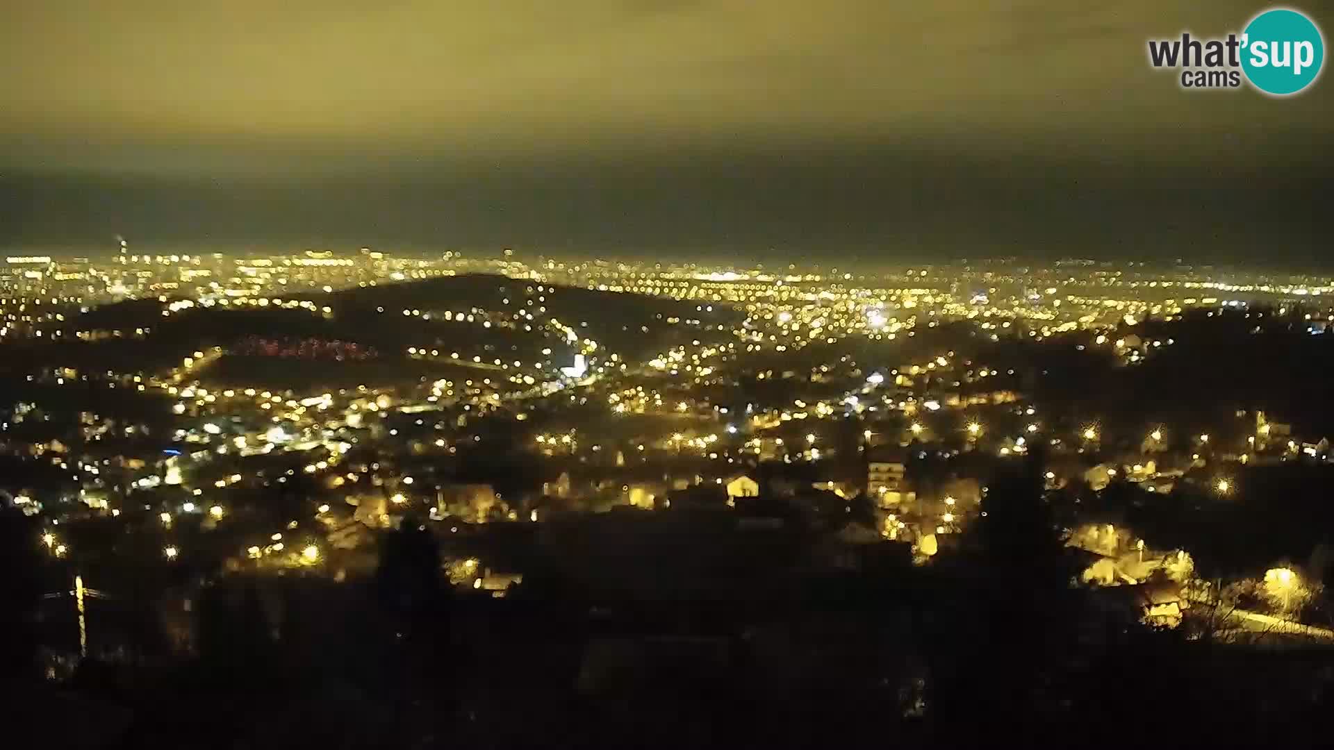 Panoramski pogled na Zagreb