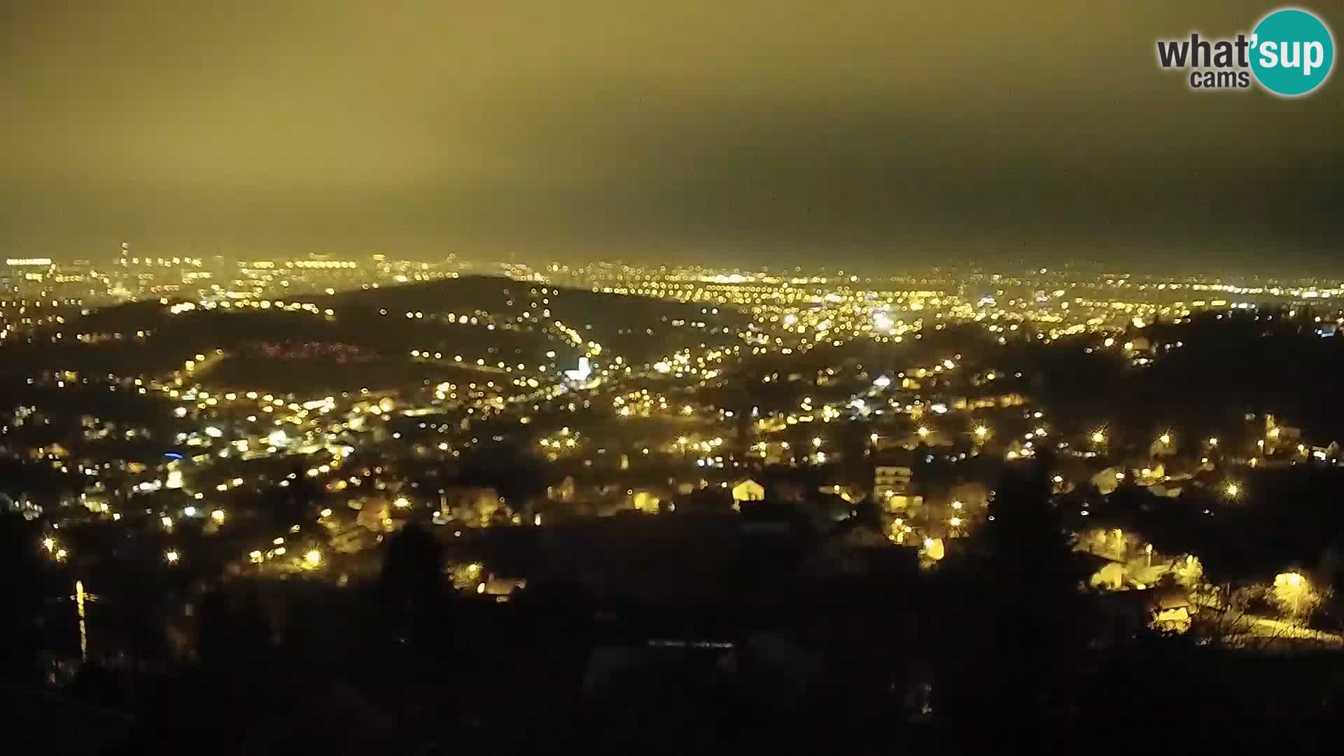 Vue panoramique de Zagreb