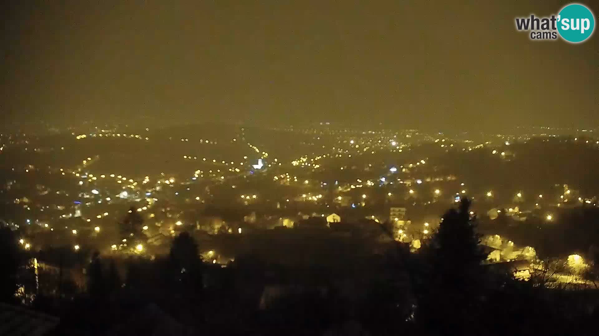 Panoramic view of Zagreb