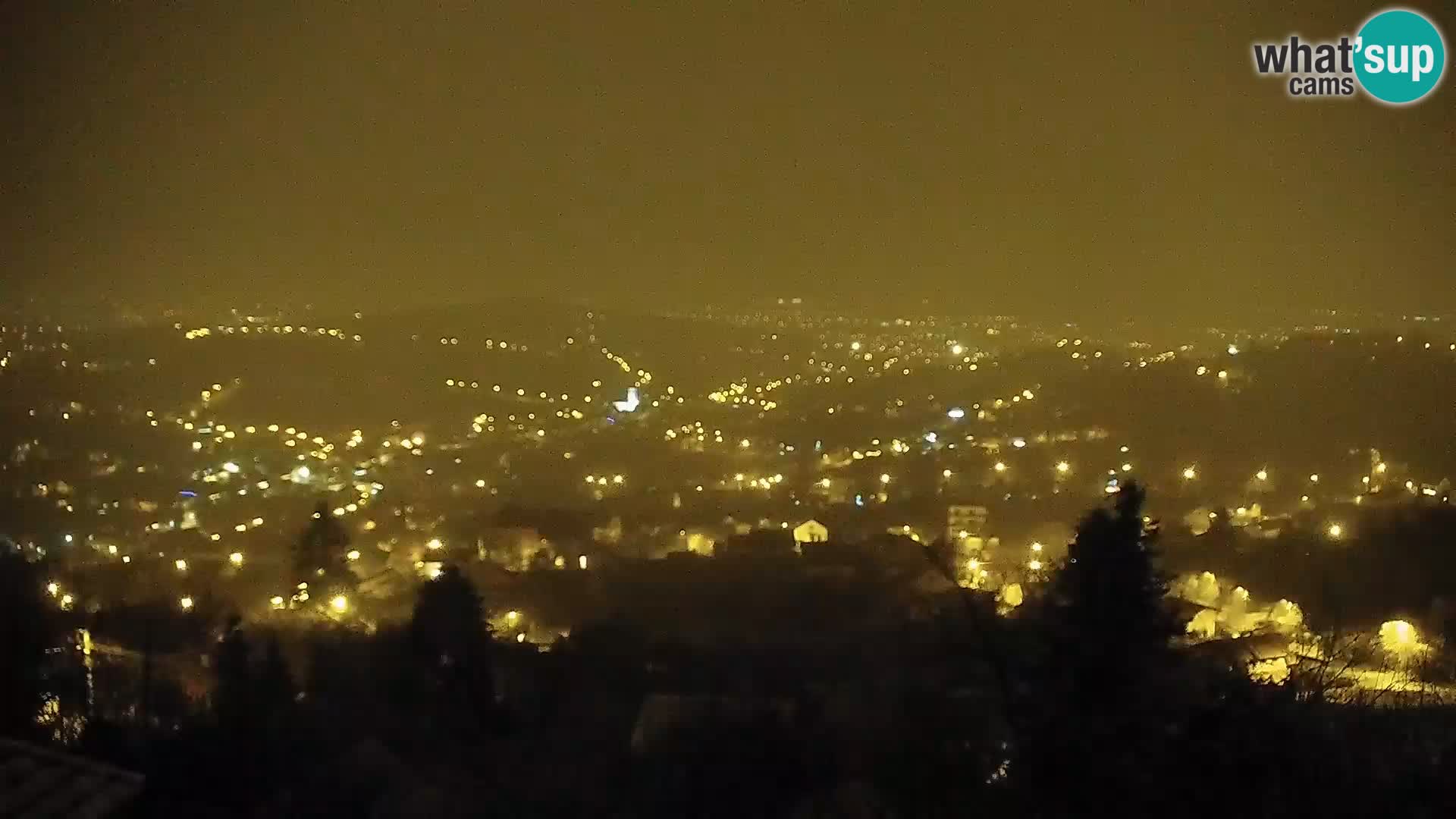 Panoramski pogled na Zagreb