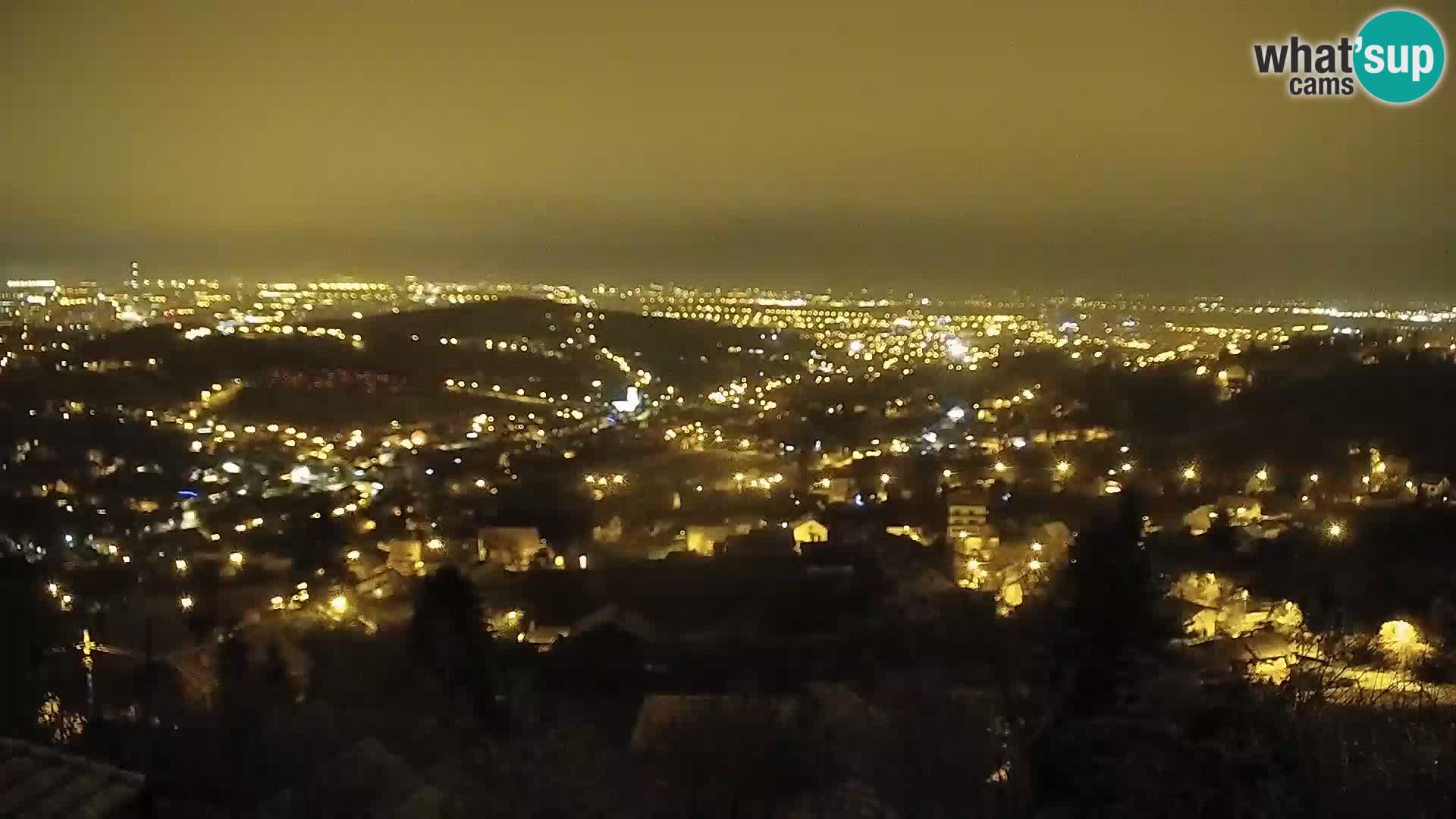 Vue panoramique de Zagreb