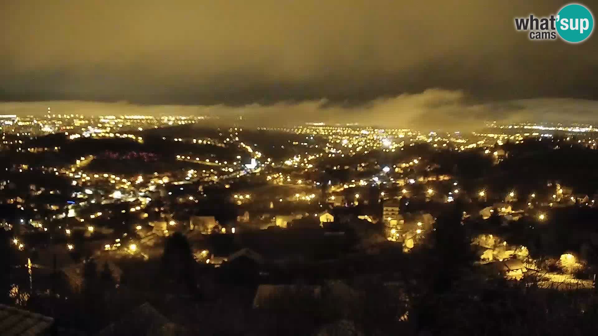 Panoramic view of Zagreb