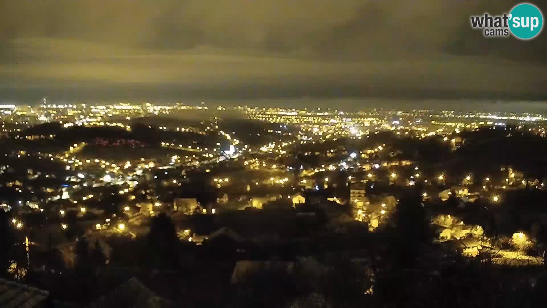 Panoramski pogled na Zagreb