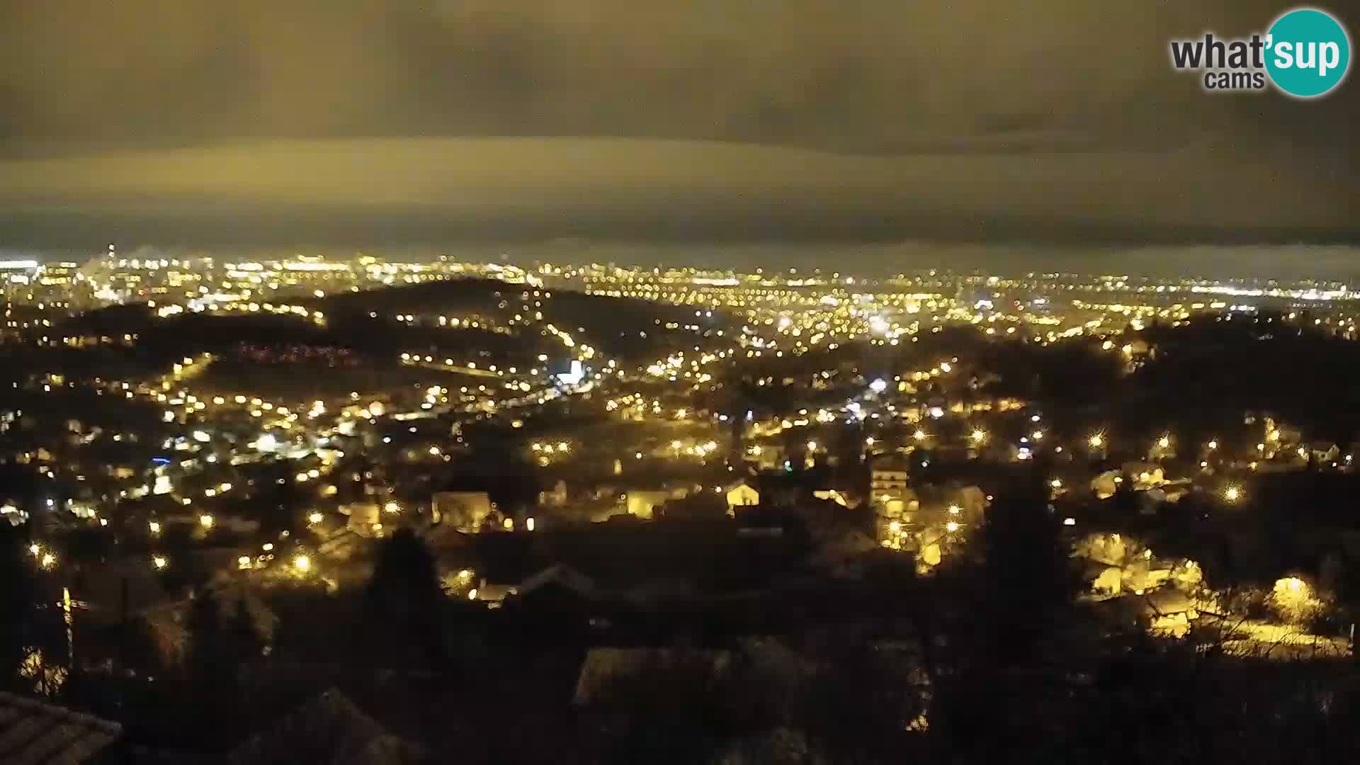 Panoramski pogled na Zagreb