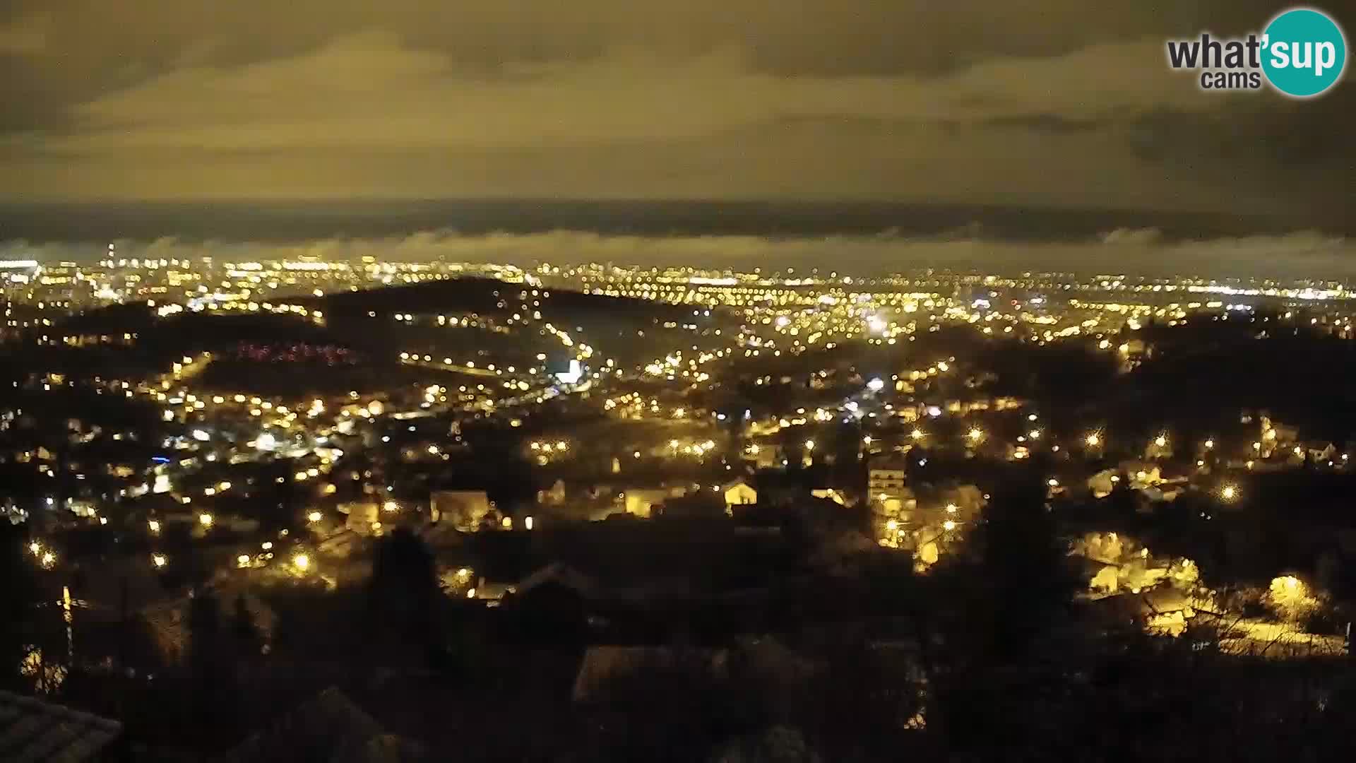 Vue panoramique de Zagreb