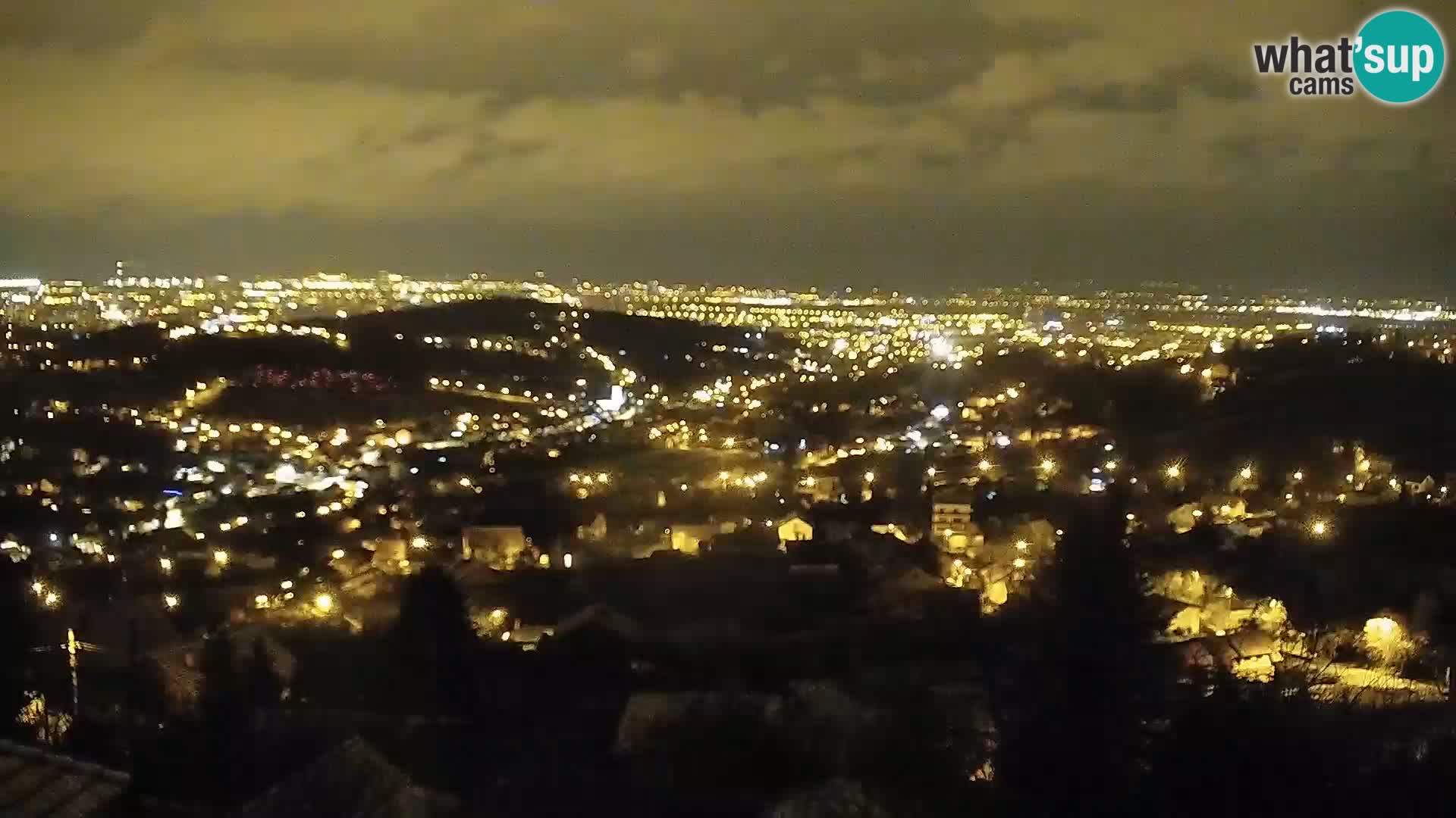 Vue panoramique de Zagreb