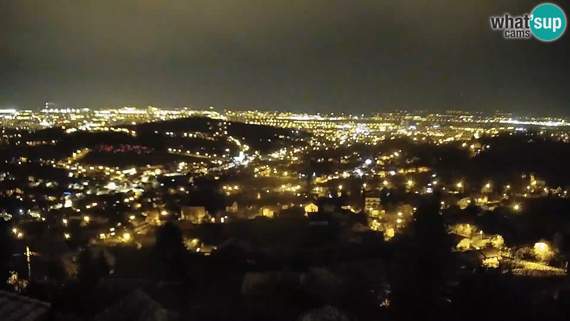 Vue panoramique de Zagreb