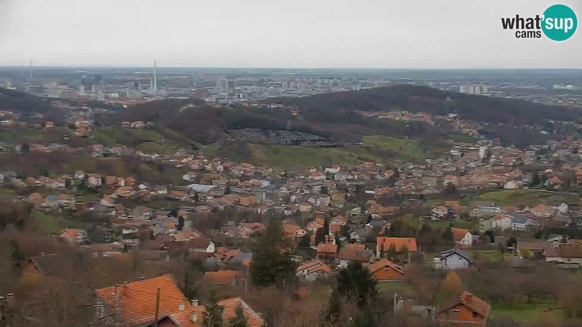 Vista panorámica de Zagreb