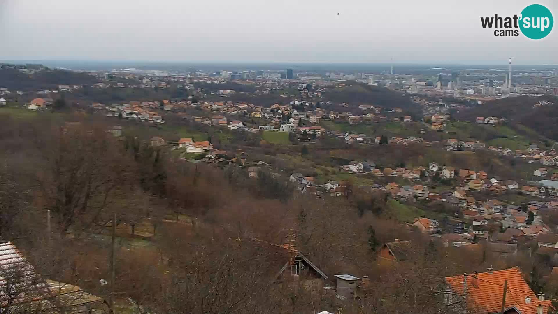 Vista panorámica de Zagreb