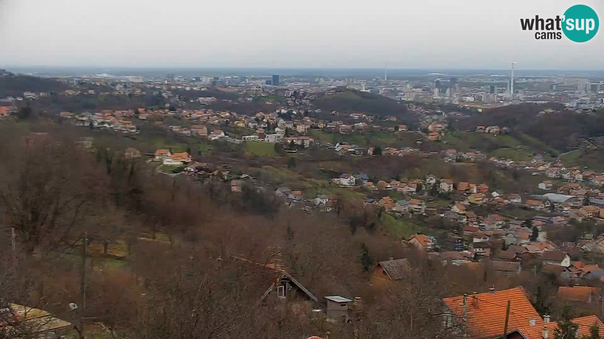 Panoramablick von Zagreb