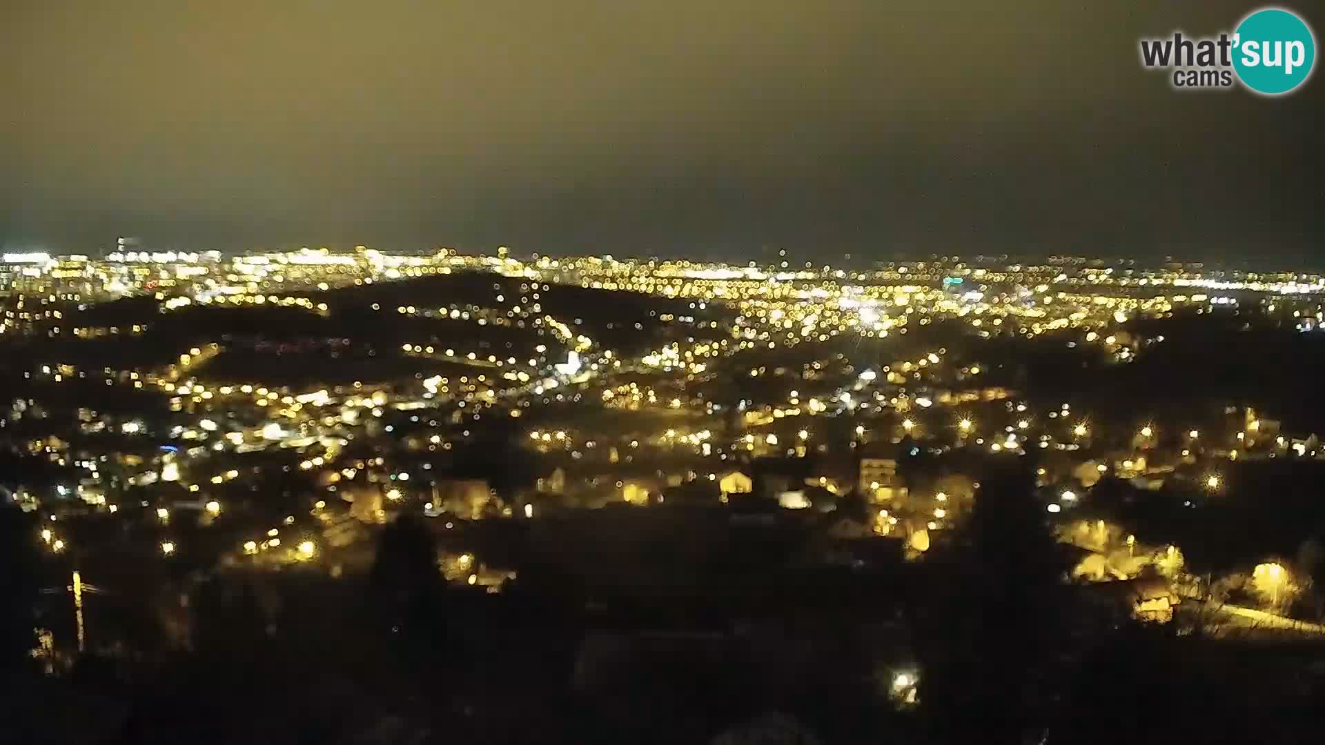 Vue panoramique de Zagreb