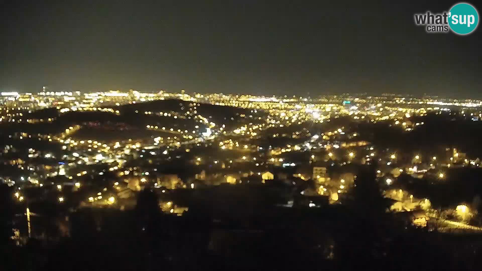 Vue panoramique de Zagreb