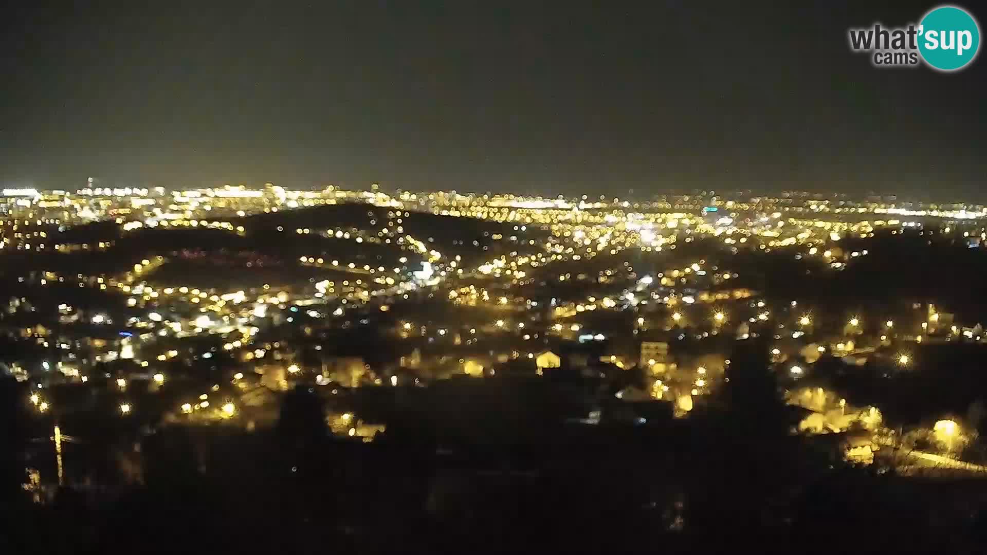 Vue panoramique de Zagreb