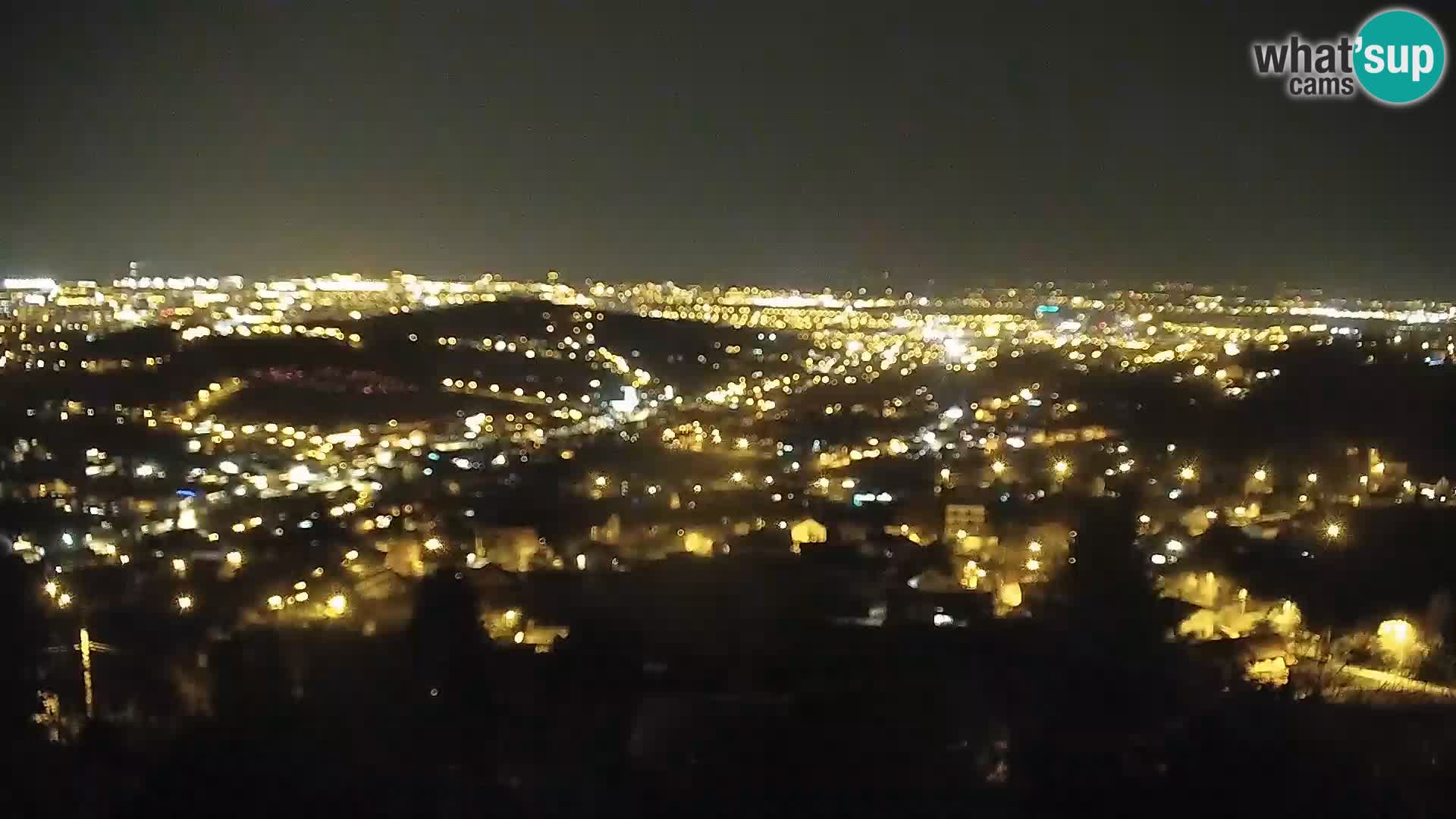 Vue panoramique de Zagreb