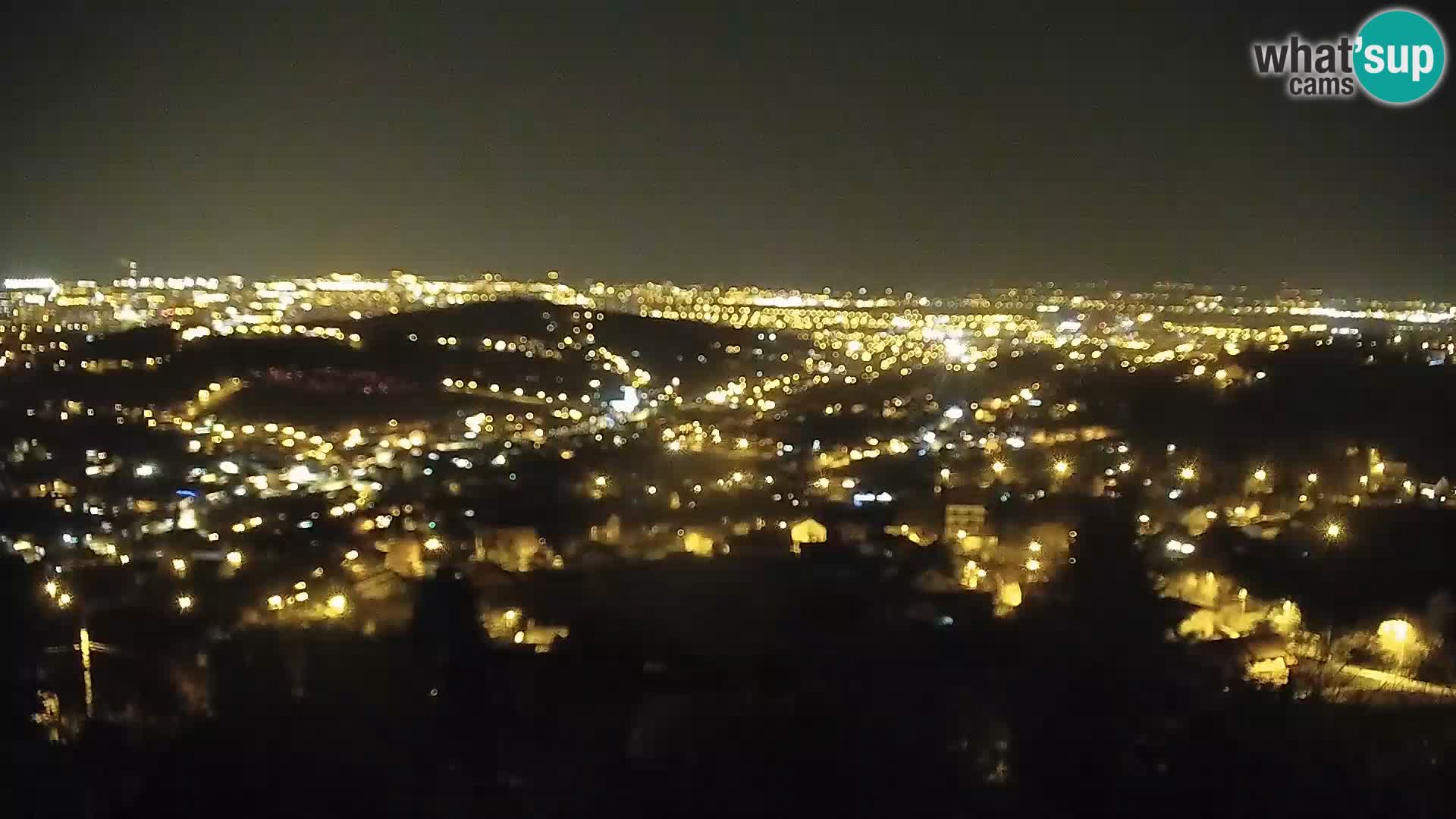 Vue panoramique de Zagreb