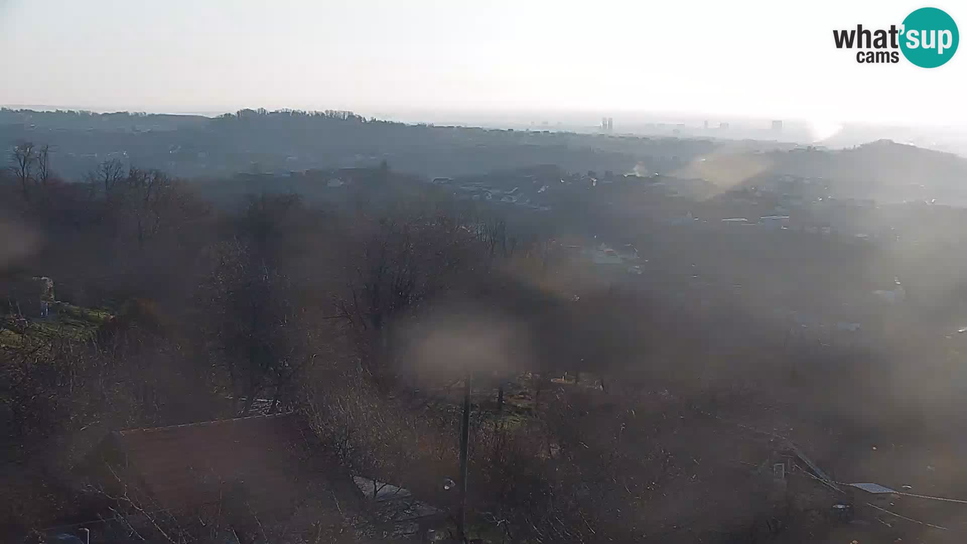 Vue panoramique de Zagreb