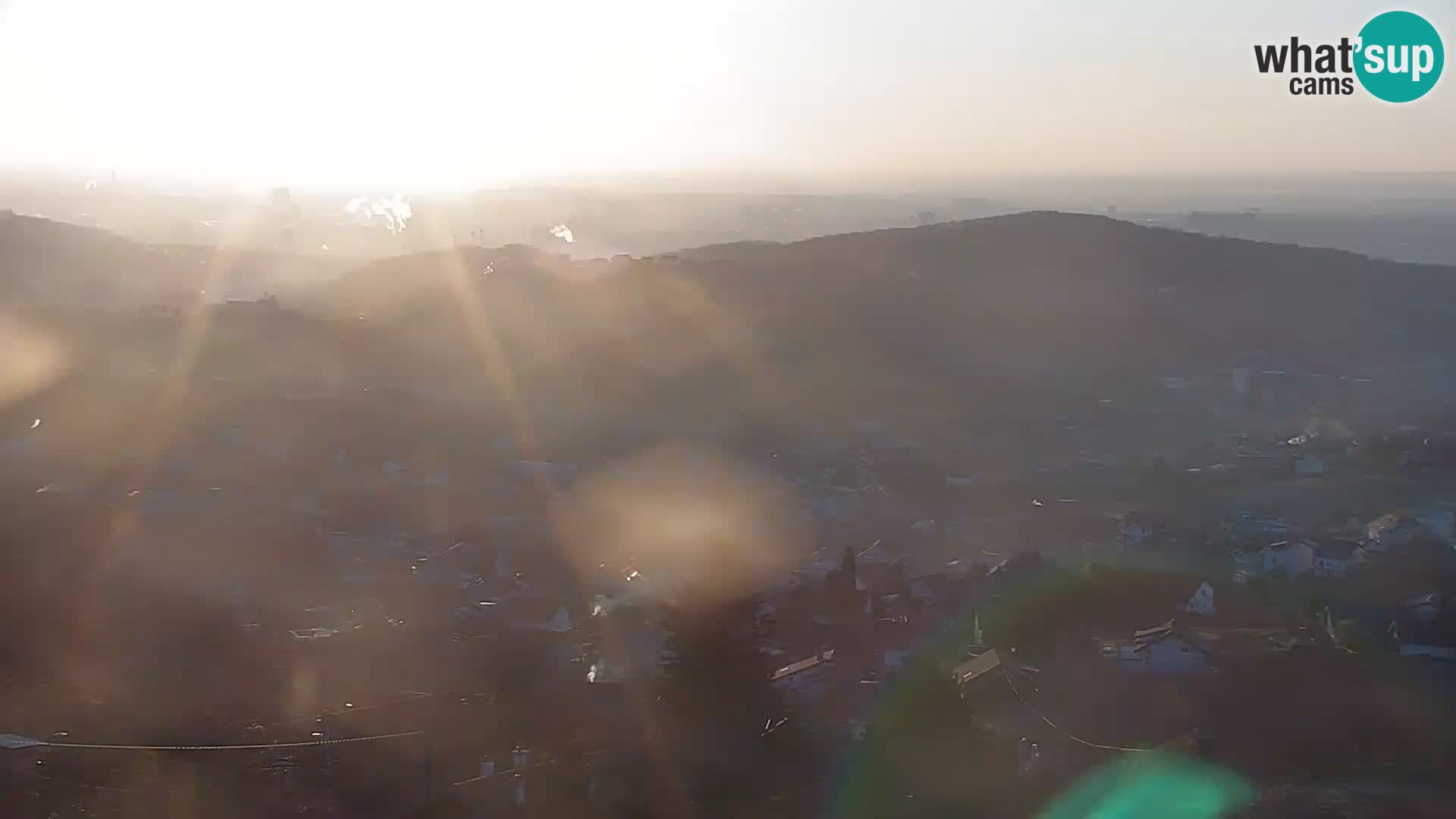 Panoramic view of Zagreb