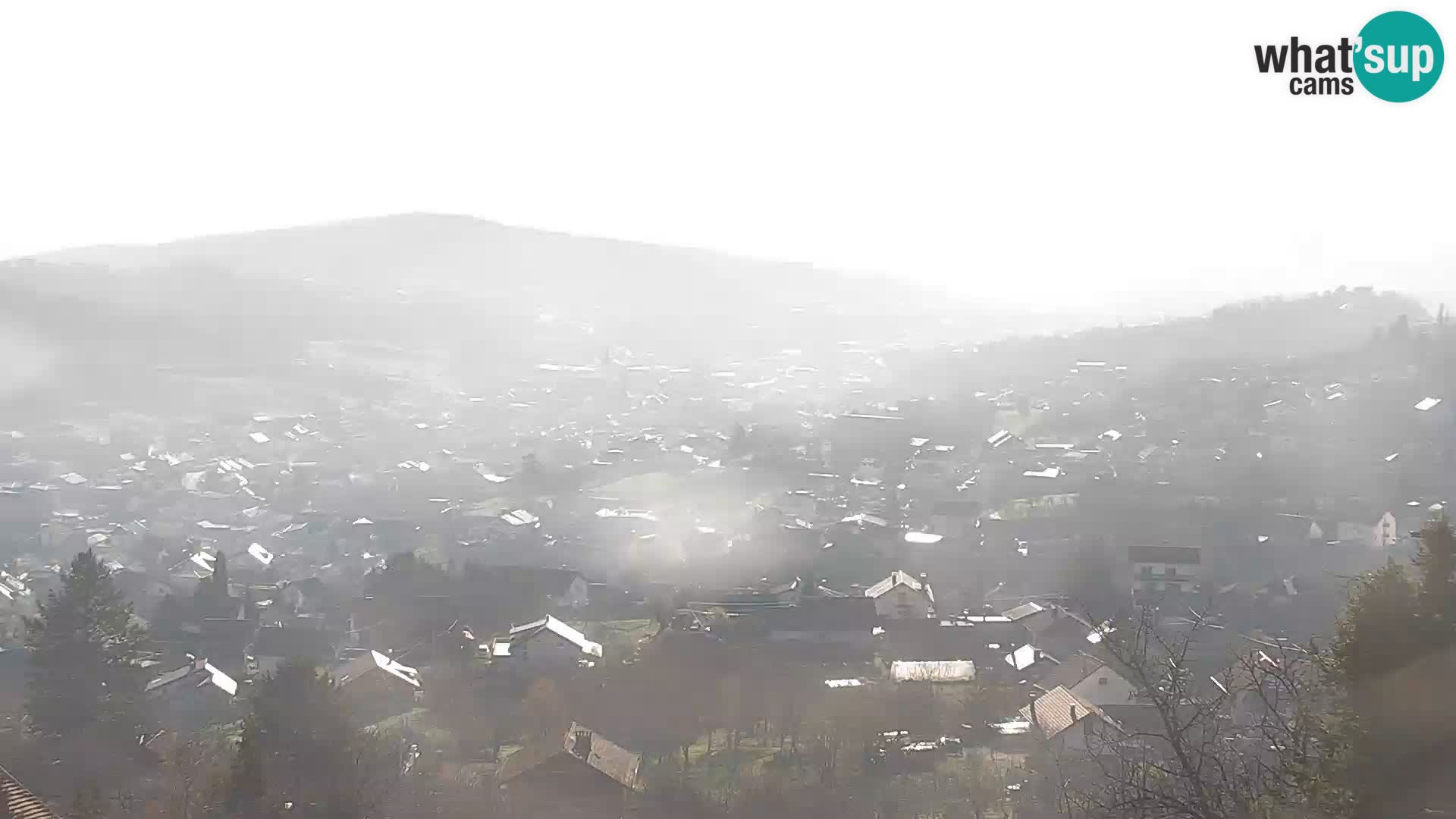 Panoramic view of Zagreb