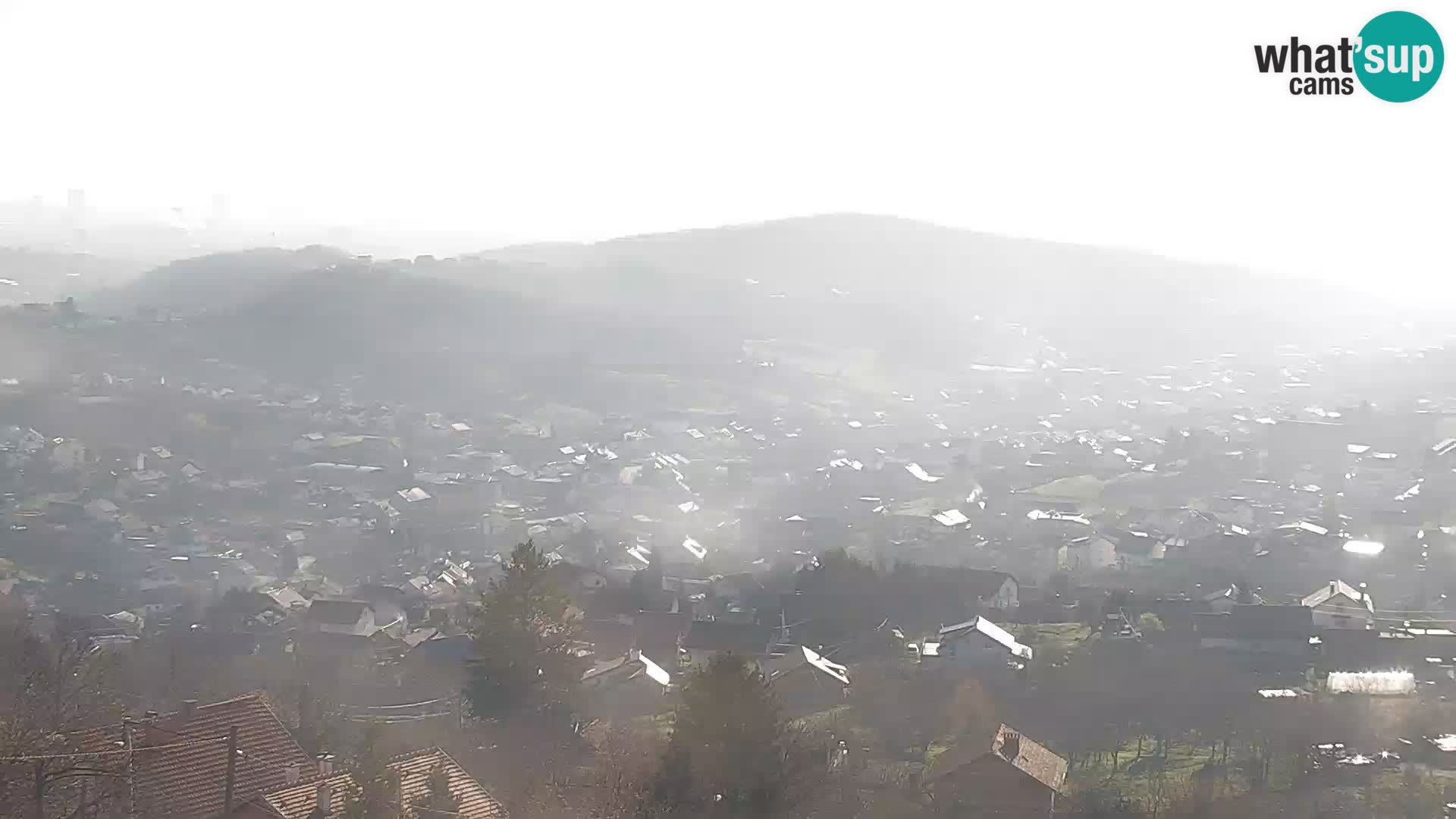 Vue panoramique de Zagreb