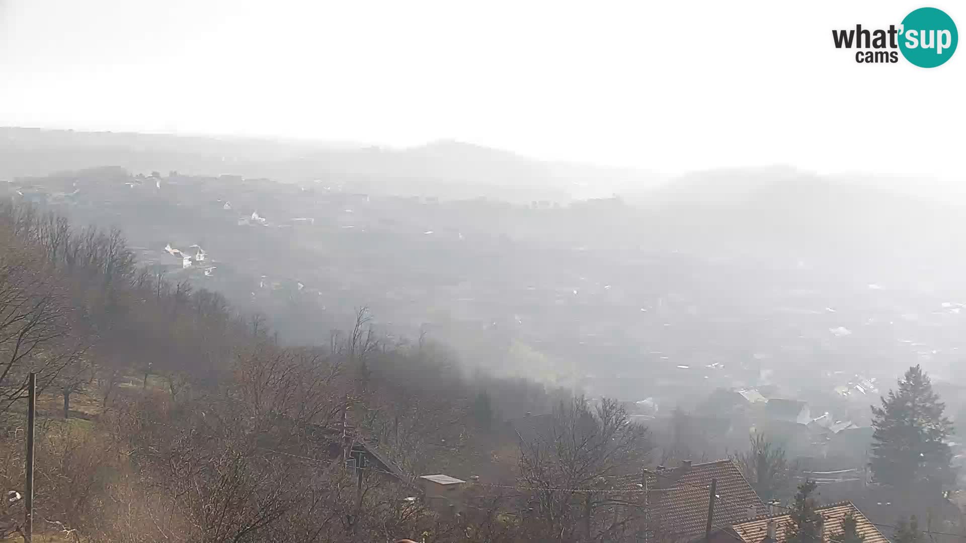 Panoramic view of Zagreb