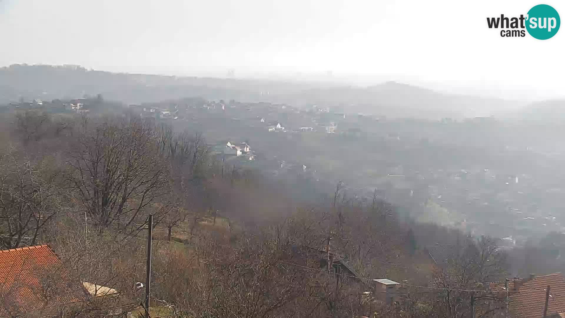 Panoramic view of Zagreb