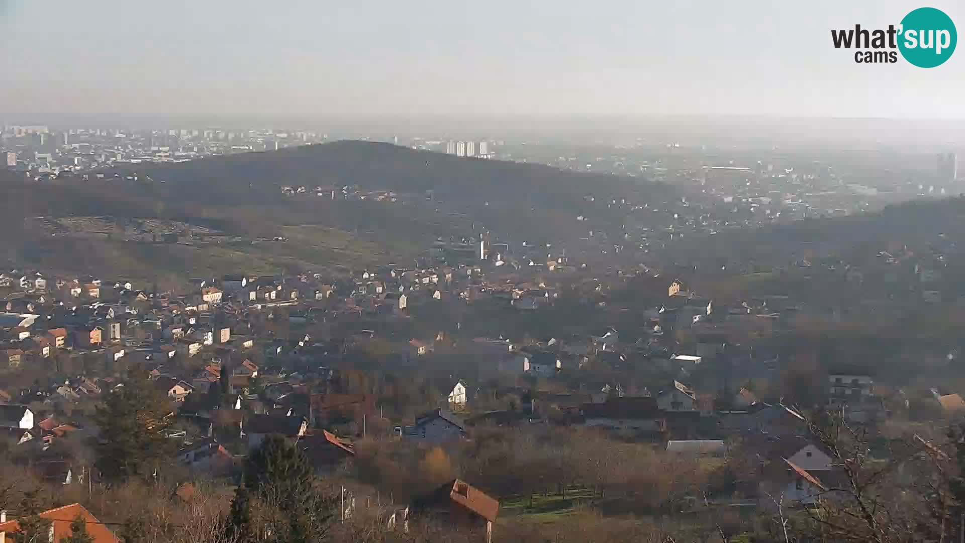 Vista panorámica de Zagreb