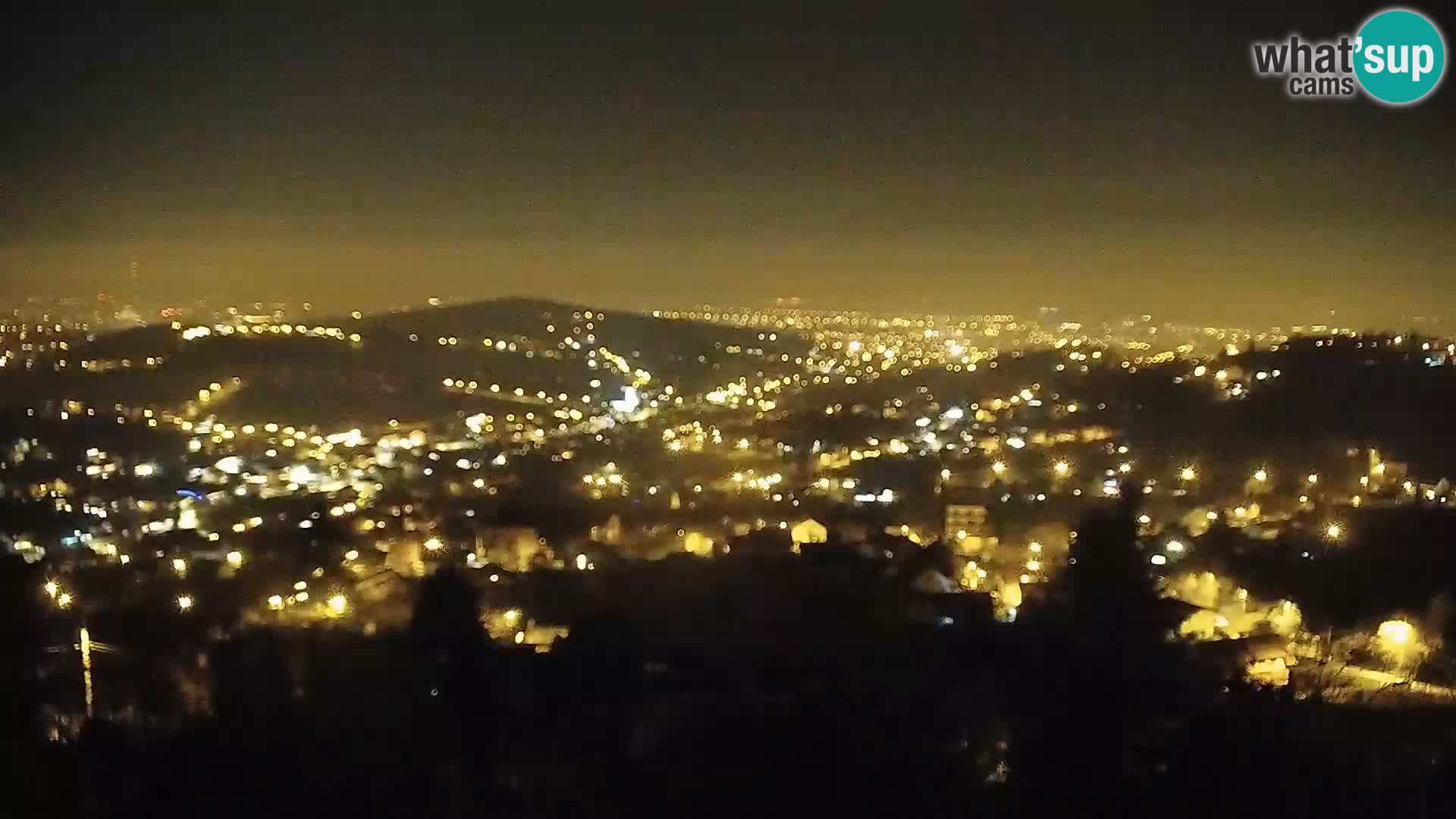 Panoramski pogled na Zagreb