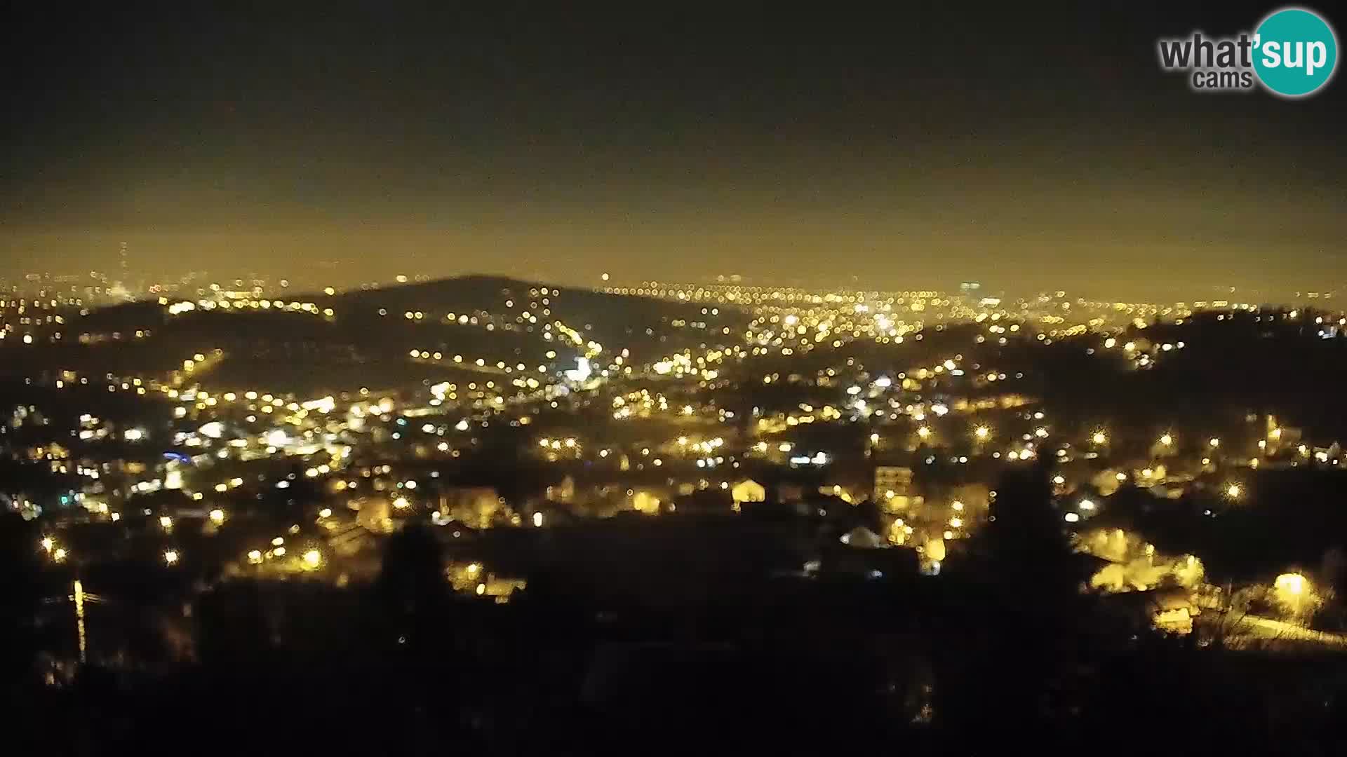 Vue panoramique de Zagreb