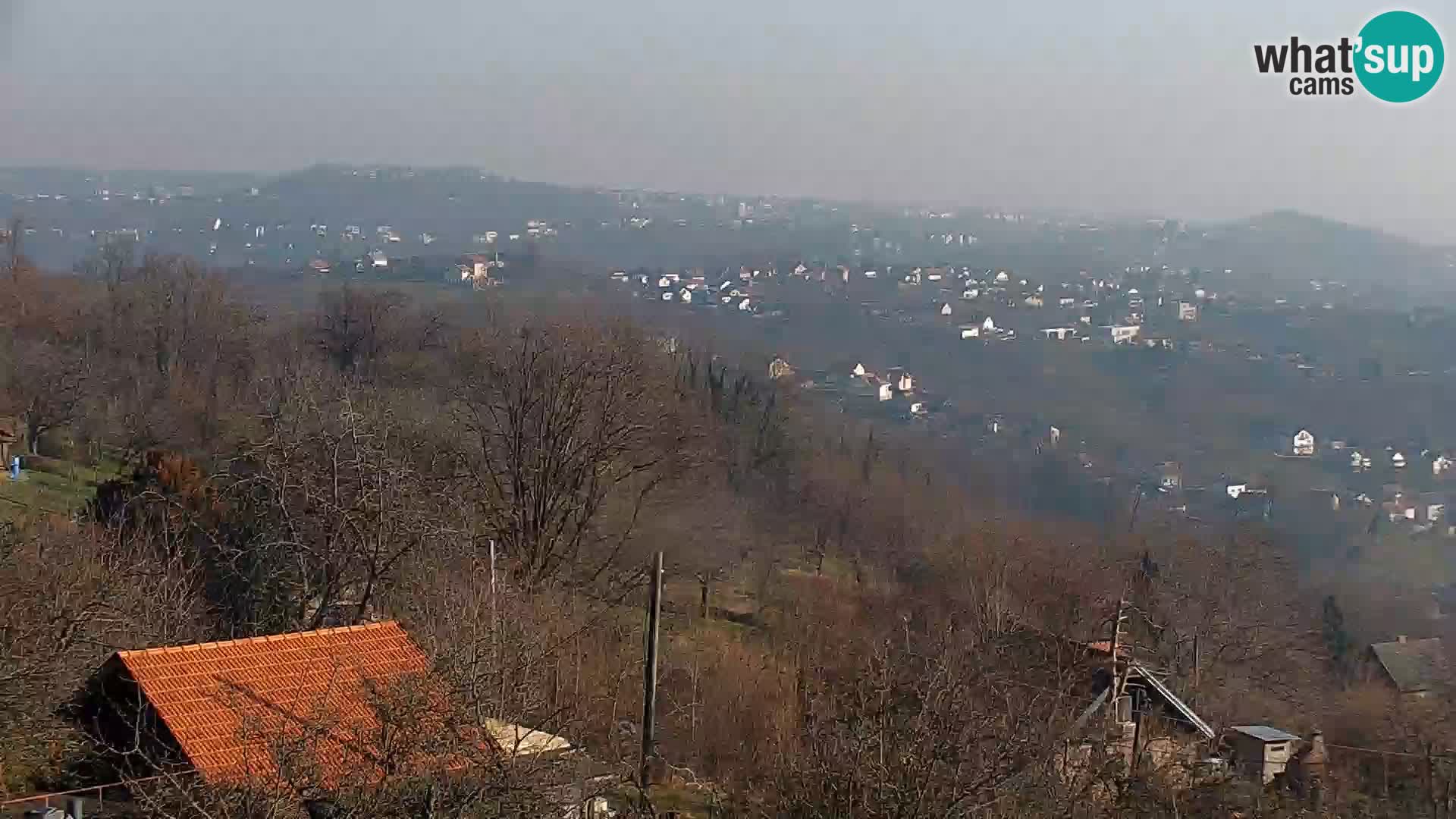 Panoramski pogled na Zagreb