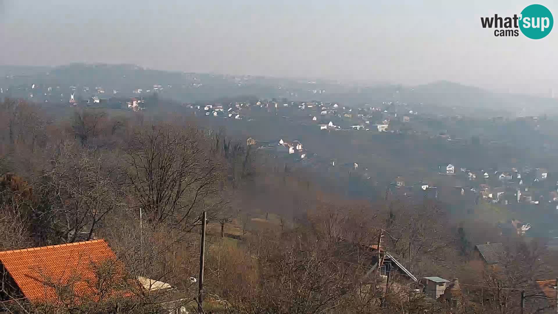 Vue panoramique de Zagreb